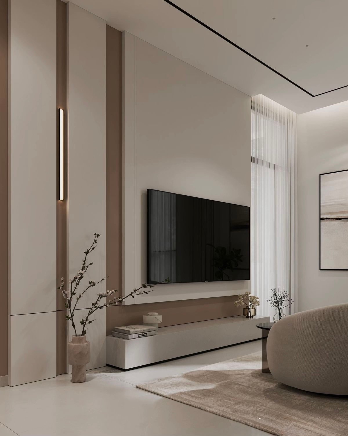 خلفية شاشة كيرف بتصميم عصري  - 1